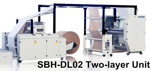 1050mm roll 21.5kw Double Layer Square Bottom Paper Bag Making Machine
