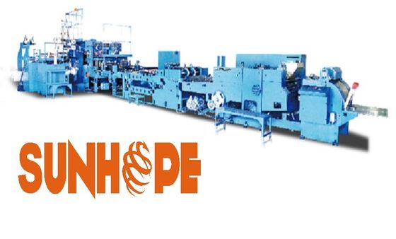 Fully Automatic Sheet Fed Twisted Handle Paper Bag Machine